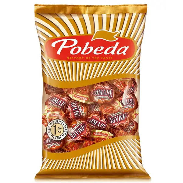 Конфеты шоколадные "Амаре" с начинкой, 1000 г