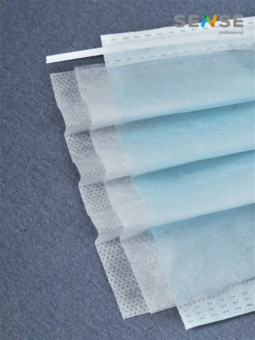 SENSE Professional Маска медицинская одноразовая 50 штук, голубой, фото 4