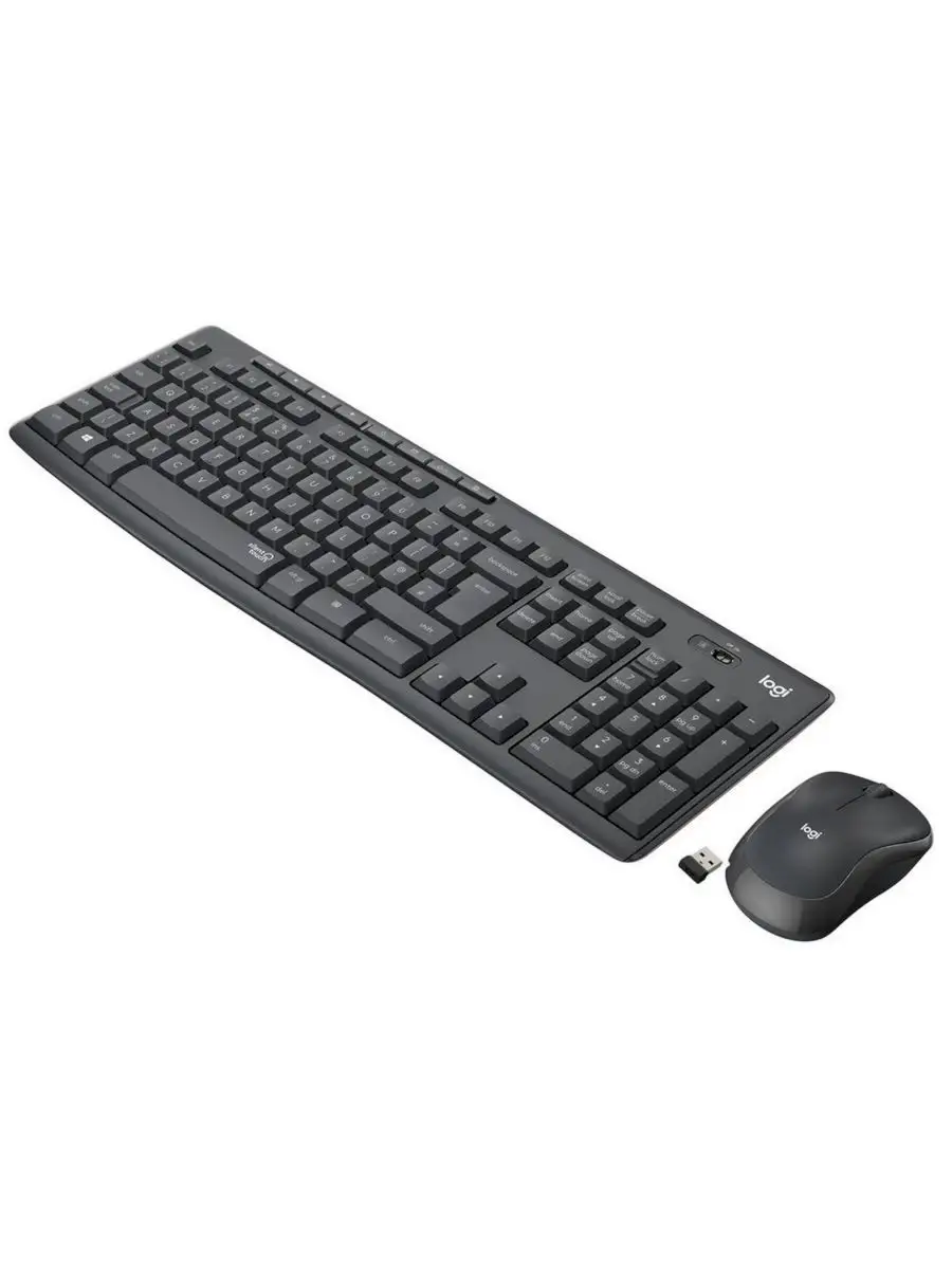 Комплект клавиатур и мышей Logitech Desktop MK295 Silent Wireless