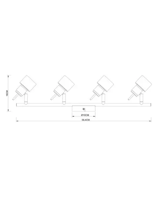 Arte Lamp Спот ALMACH A1906PL-4WH, белый, фото 6