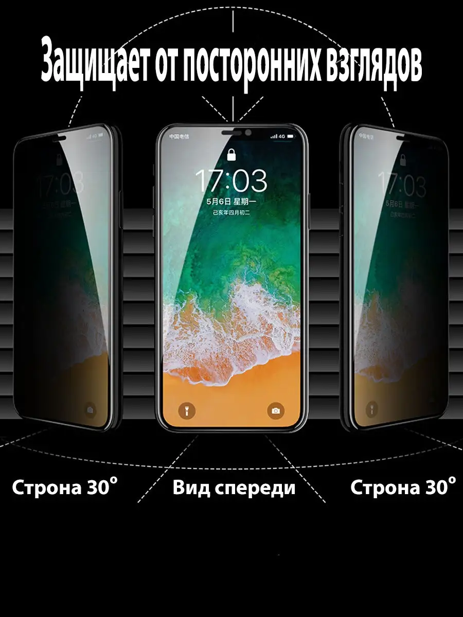 Защитное стекло iPhone 7/8 Private Emperor Series GL-53 REMAX черное REMAX  15689410 купить в интернет-магазине Wildberries