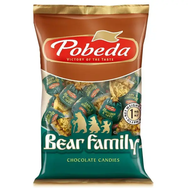 Конфеты шоколадные "Мишки в лесу", 1000 г