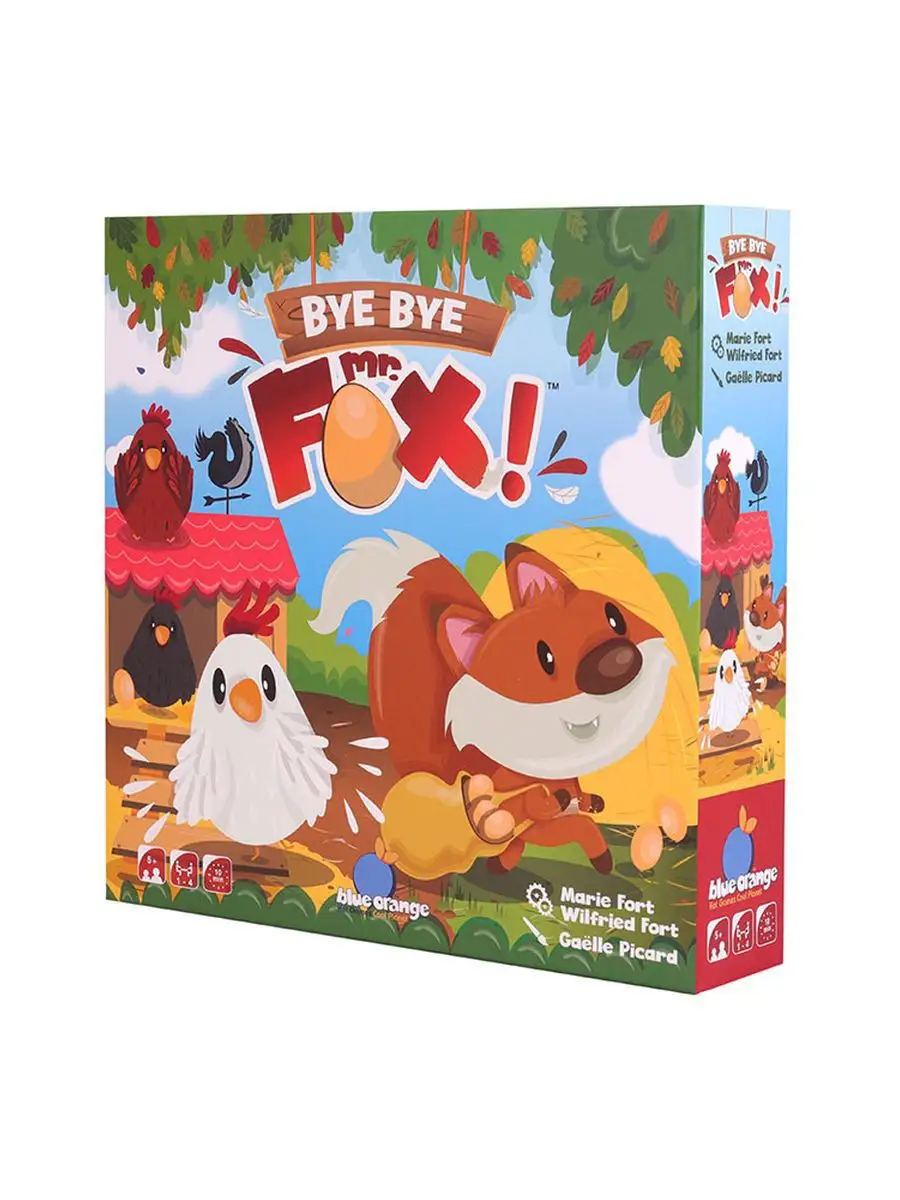 Настольная игра Прощай, мистер лис (Bye Bye Mr Fox) Blue orange 15692089  купить за 1 368 ₽ в интернет-магазине Wildberries