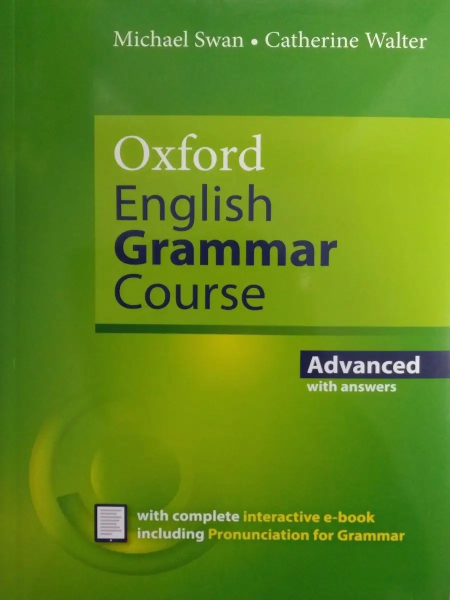 Oxford English Grammar Course Advanced with Answers & e-Book Oxford  University Press 15707178 купить за 2 546 ₽ в интернет-магазине Wildberries