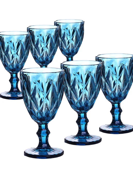 Набор бокалов 6 шт 340 мл подарочный - фото 6