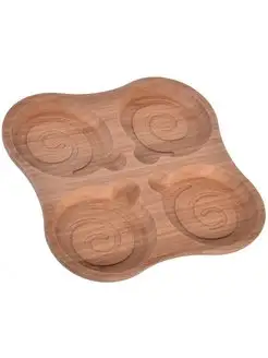 Менажница деревянная для закусок