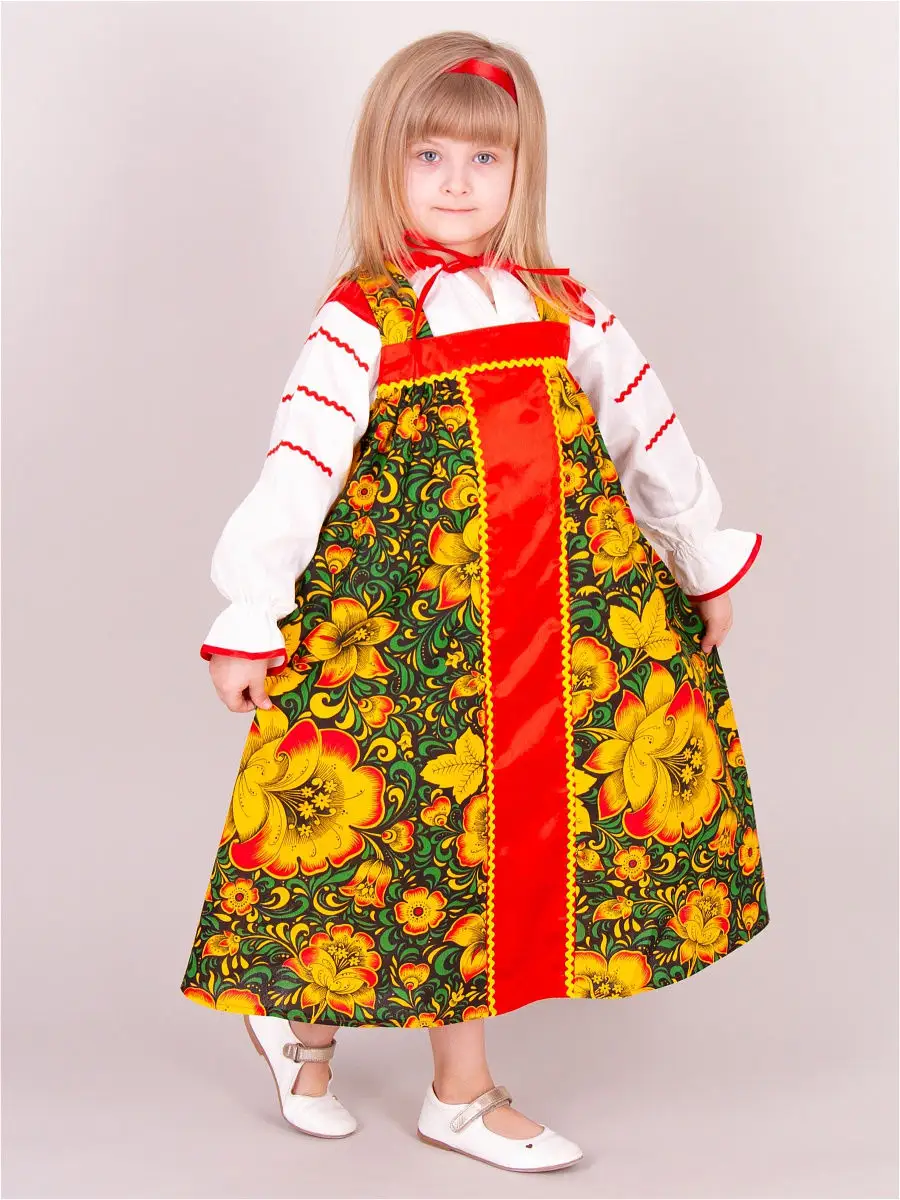 Сарафан русский народный для девочки