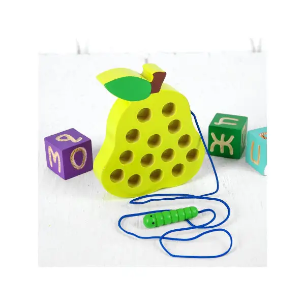 Игрушка развивающая "Груша" 3х18х18 см