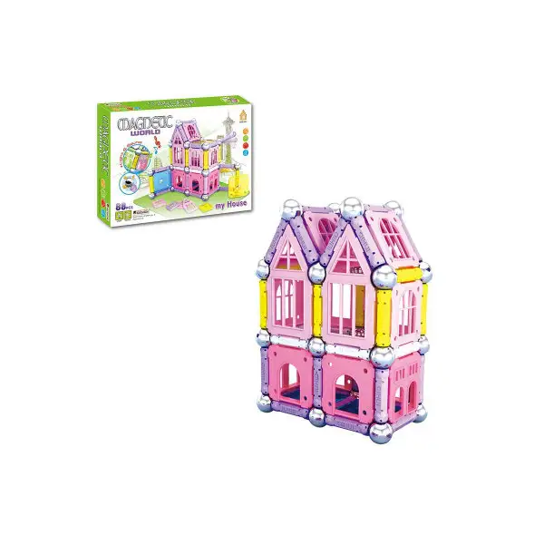 Конструктор магнитный "Дом"/Детская игрушка/Игровой набор