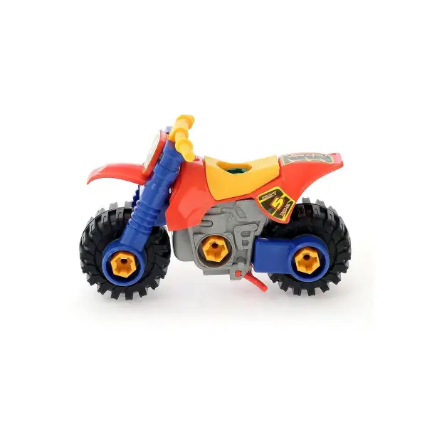 Конструктор для малышей, развивающий, "Мотоцикл", 21 деталь