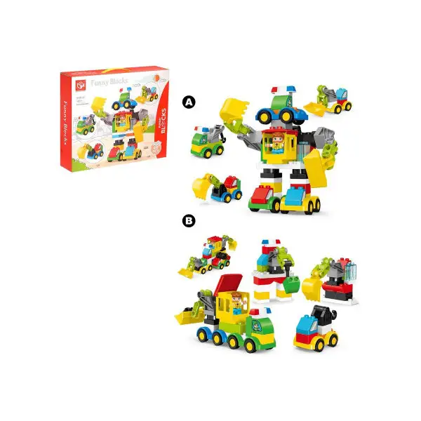 Конструктор/Автобот/49 деталей/Пластик/Детский