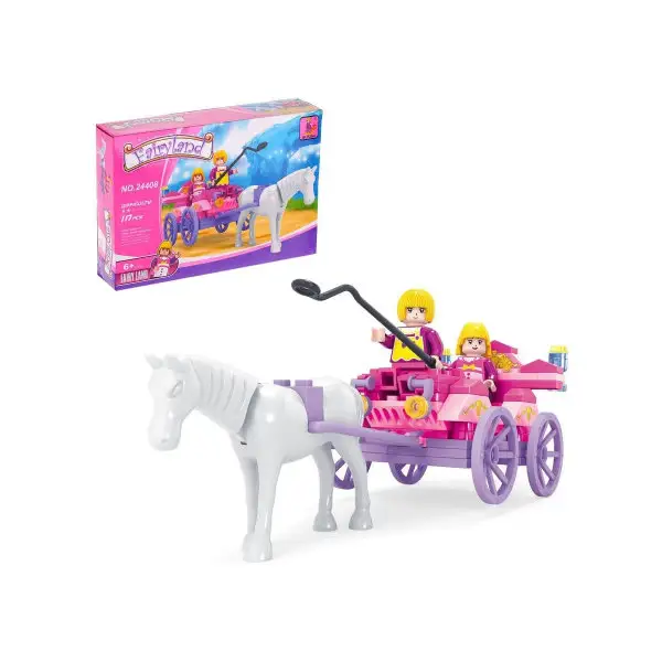 Конструктор "Карета", 117 деталей/Детская игрушка/Подарок для детей