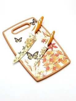 Набор ножей с доской, 3 предмета