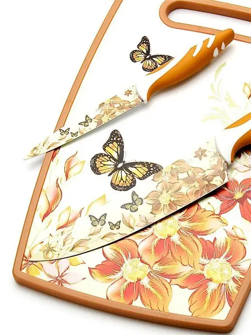 Набор ножей с доской, 3 предмета - фото 2