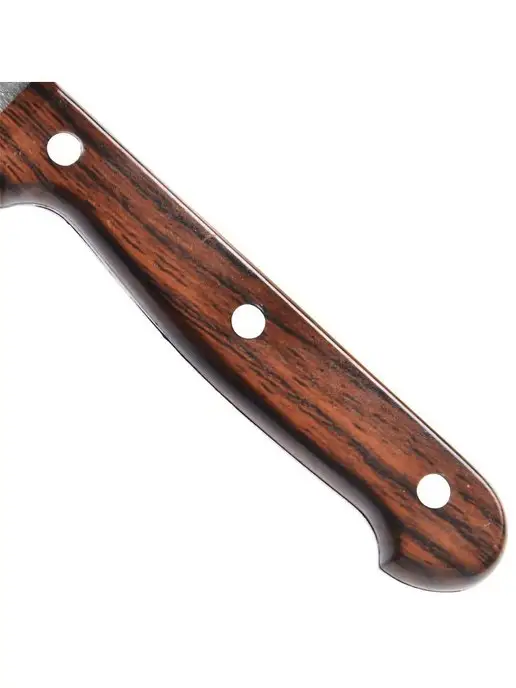 Ножи кухонные острые набор на подставке с ножницами - фото 2