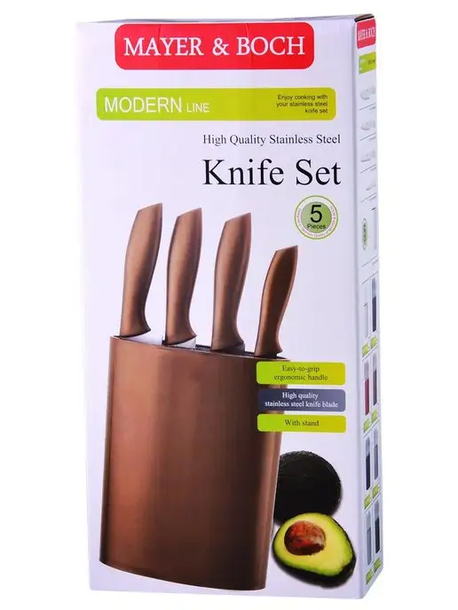 Набор ножей 5 предметов - фото 4