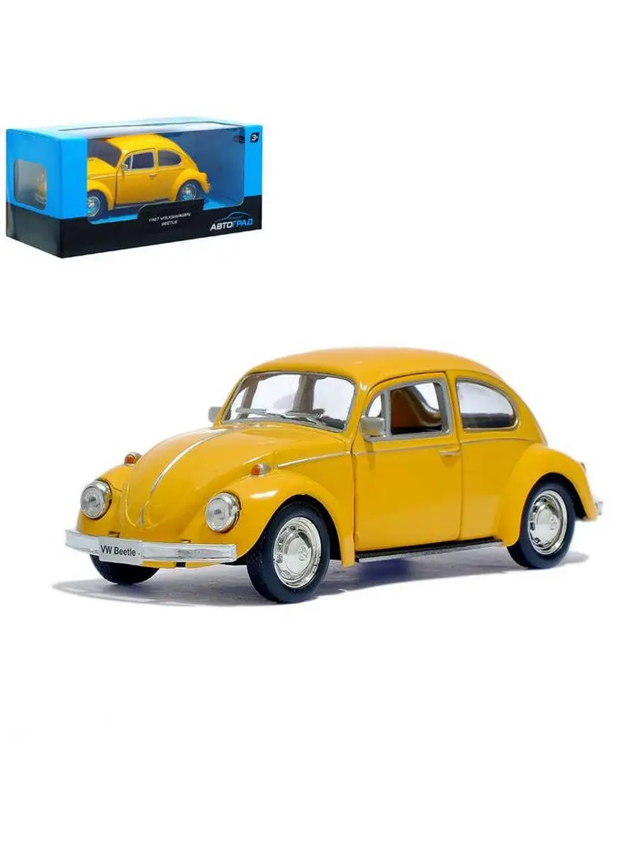 Машина VOLKSWAGEN BEETLE 1967 1:32 Автоград 15742954 купить за 468 ₽ в  интернет-магазине Wildberries