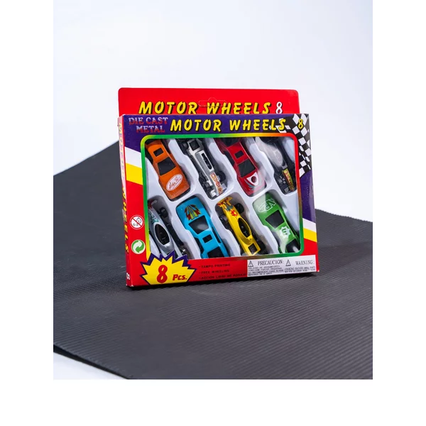 Машинка металлическая набор 8 штук, цвет МИКС