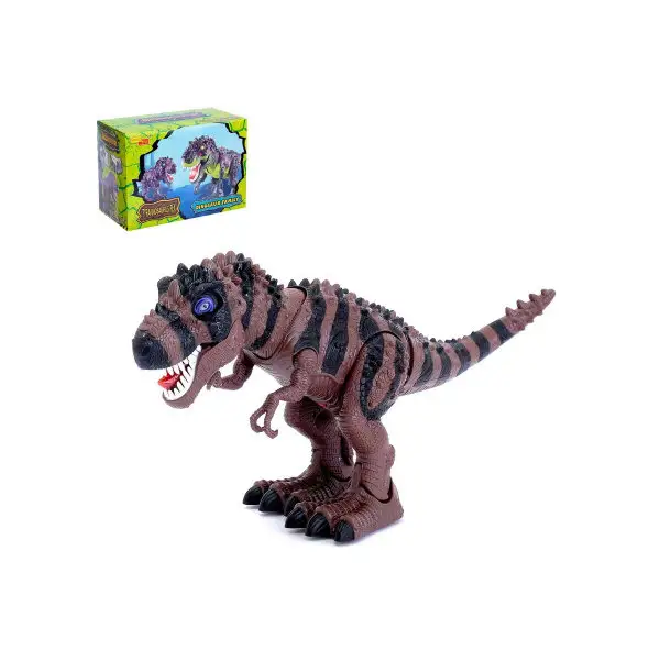 Животное "Динозавр", световые эффекты, МИКС