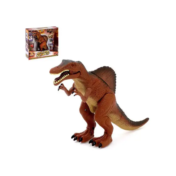 Динозавр "Спинозавр"/работает от батарее/ световые и звуковы