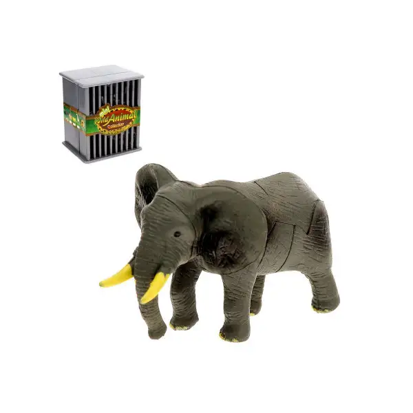 3D пазл "Дикие животные", 4 вида, МИКС