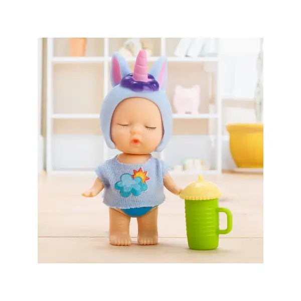 Пупс "Единорожка" в костюме, с аксессуарами, цвета МИКС