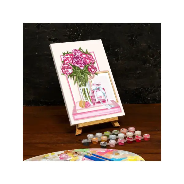 Картина по номерам на холсте с подрамником "Fashion" 20*30 см