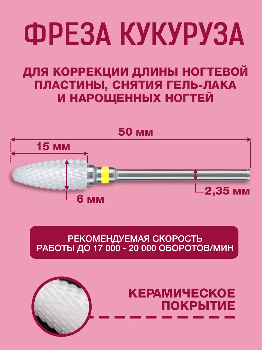 Фрезы для аппаратного маникюра для начинающих