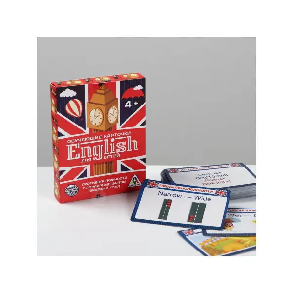 Настольная игра "English для детей"