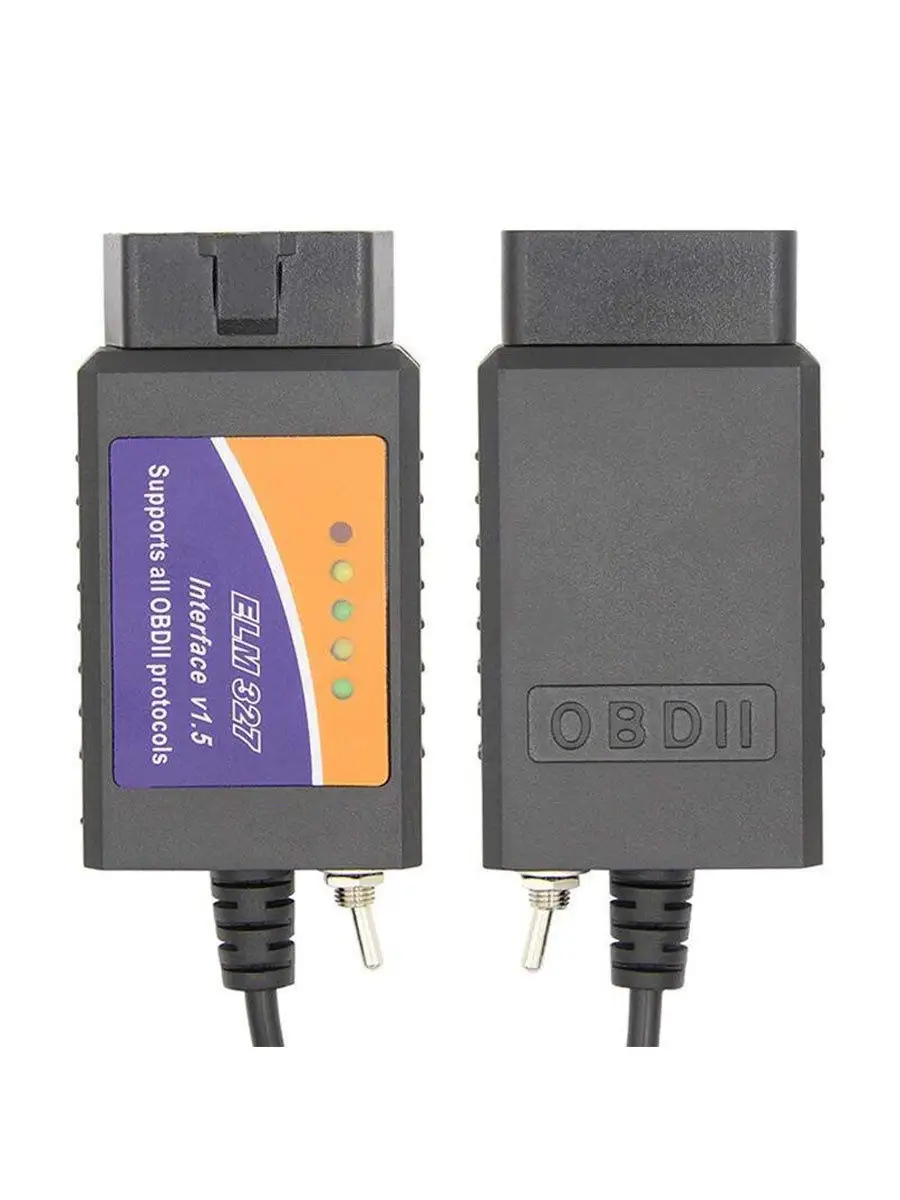 Адаптер OBD2 ELM 327 USB 2.0 V1.5 TS-CAA65