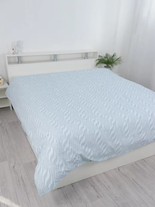 Wellness Пододеяльник 180х210 см хлопковый двуспальный, 180x210 см