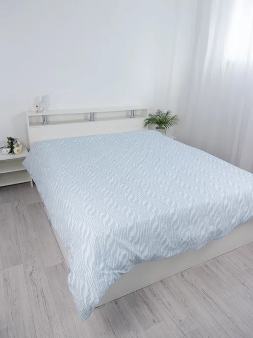 Wellness Пододеяльник 180х210 см хлопковый двуспальный, 180x210 см, фото 4