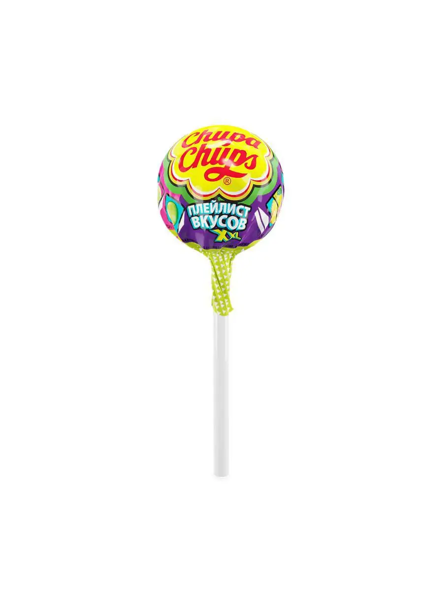 Карамель Chupa Chups Плейлист вкусов XXL, 60 шт по 29 г Chupa Chups  15862694 купить за 1 608 ₽ в интернет-магазине Wildberries