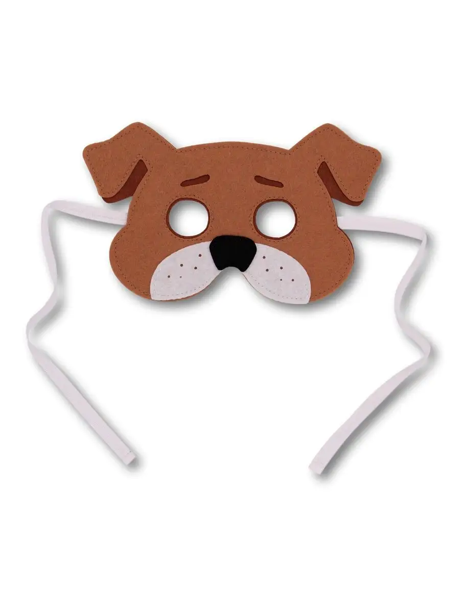Карнавальная маска Собака Санта Лючия купить в интернет-магазине Wildberries