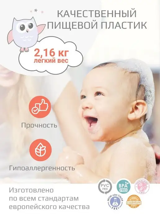KIDWICK Ванночка для купания новорожденных Лайнер, розовый, фото 5