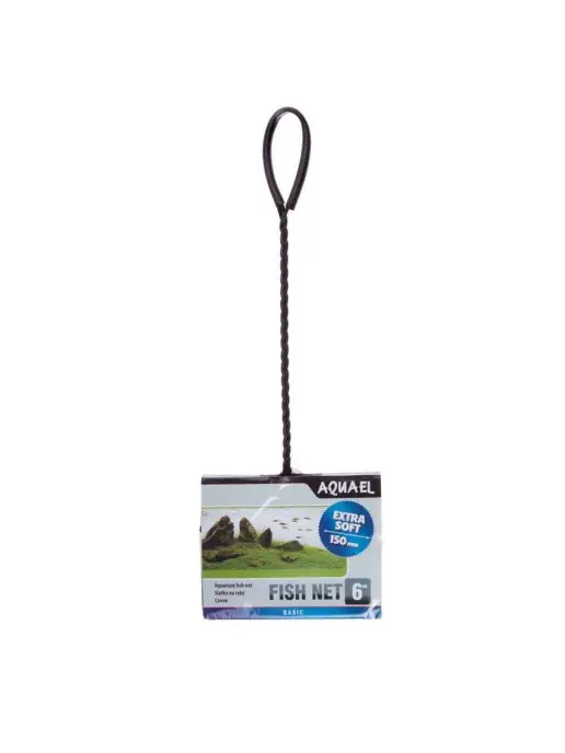 AQUAEL Сачок для рыбы FISH NET 6" 15 х 12.5 см, 15x12.5 см