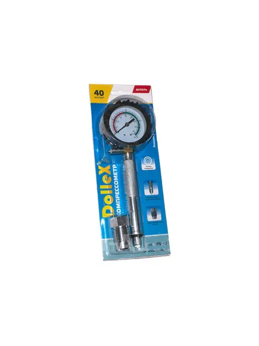 DOLLEX Компрессометр 40 Атм, резьбовой, для дизельного ДВС, вариант