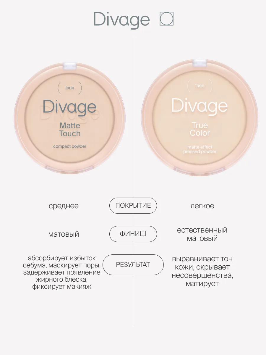 Матирующая пудра для лица True Color Matte Effect 8г: 03 Beige