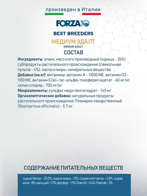 Сухой корм Forza 10 Диетический для собак, курица, 20 кг, фото 5