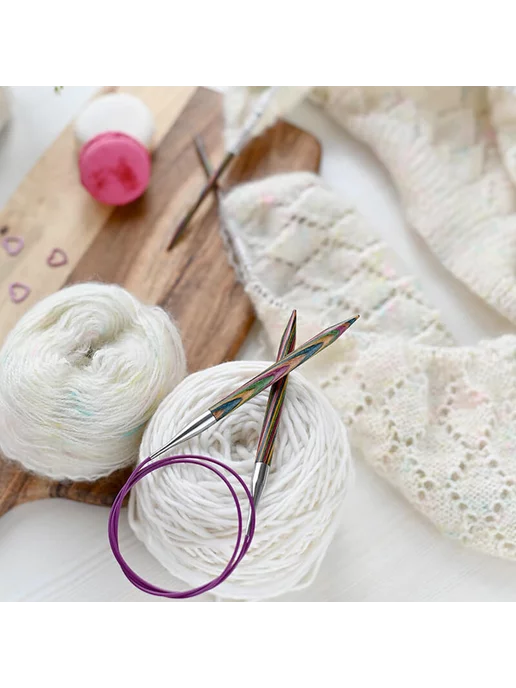 KnitPro Спицы круговые 20365 3.00 mm - 100 см, коричневый, фото 3
