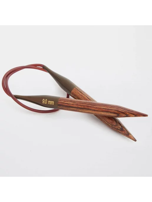 KnitPro Спицы круговые 31043 2.50 mm - 40 см, коричневый, фото 4