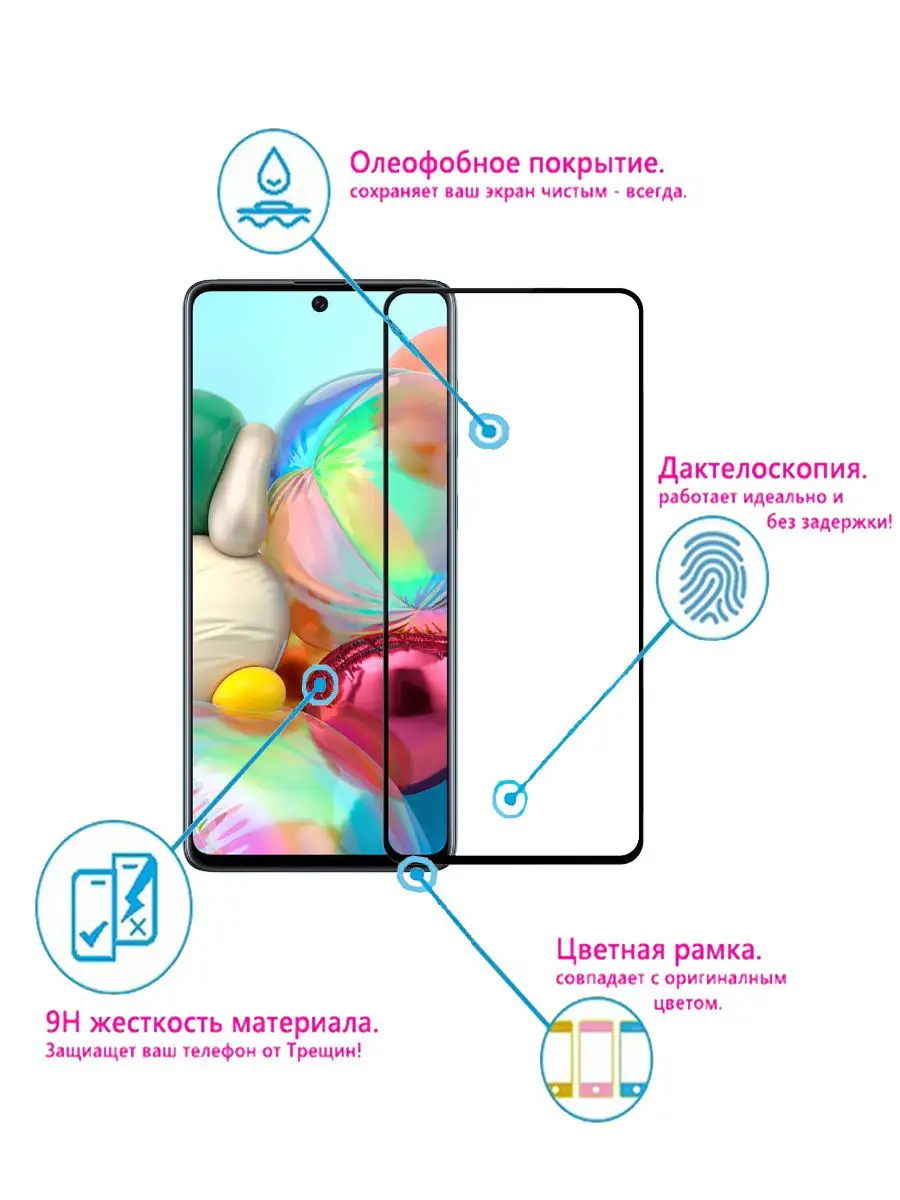 Полноэкранное защитное стекло для Samsung A51 3D стекло на весь экран Panda  15939307 купить за 71 ₽ в интернет-магазине Wildberries