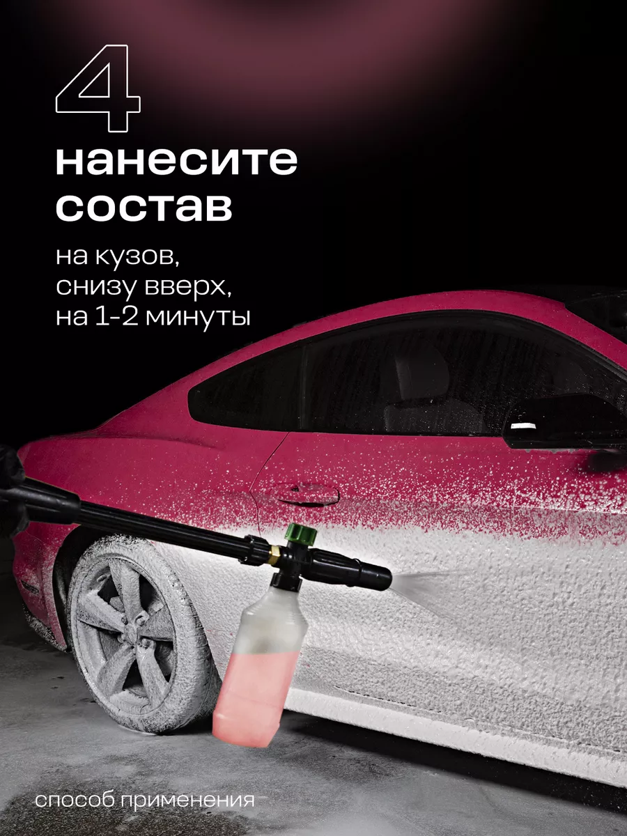 Автошампунь для бесконтактной мойки Active Foam Truck, 1 л. GRASS 15943597  купить за 500 ₽ в интернет-магазине Wildberries