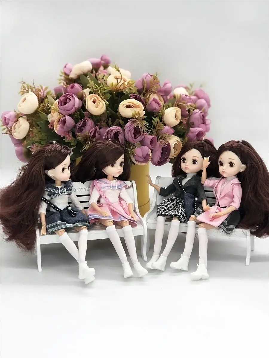 Кукла для девочки шарнирная коллекционная бжд с одеждой 26см Soul Sister  Toys 15967471 купить в интернет-магазине Wildberries