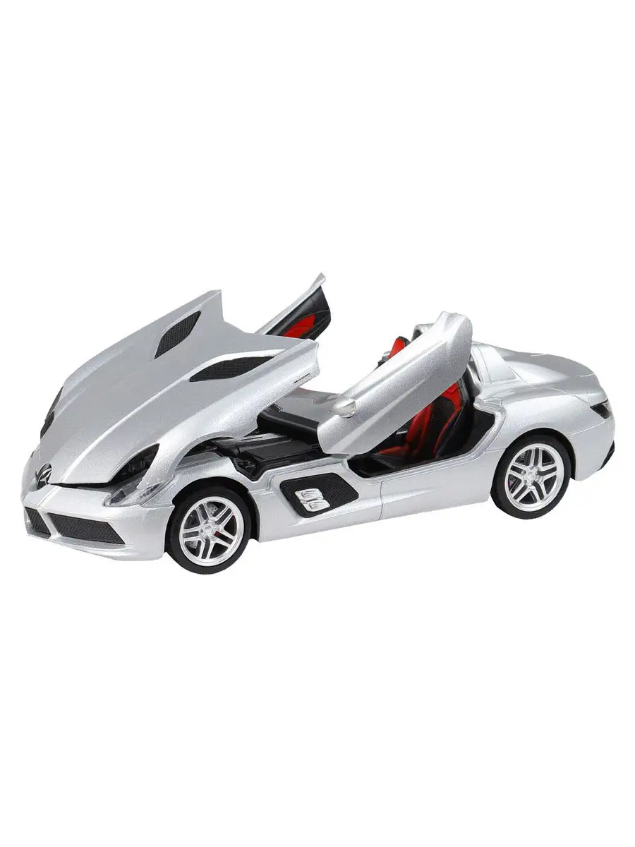 Машинка металлическая Mercedes-Benz SLR McLaren Stirling Moss, 1:24, свет,  звук АВТОПАНОРАМА 15973343 купить в интернет-магазине Wildberries