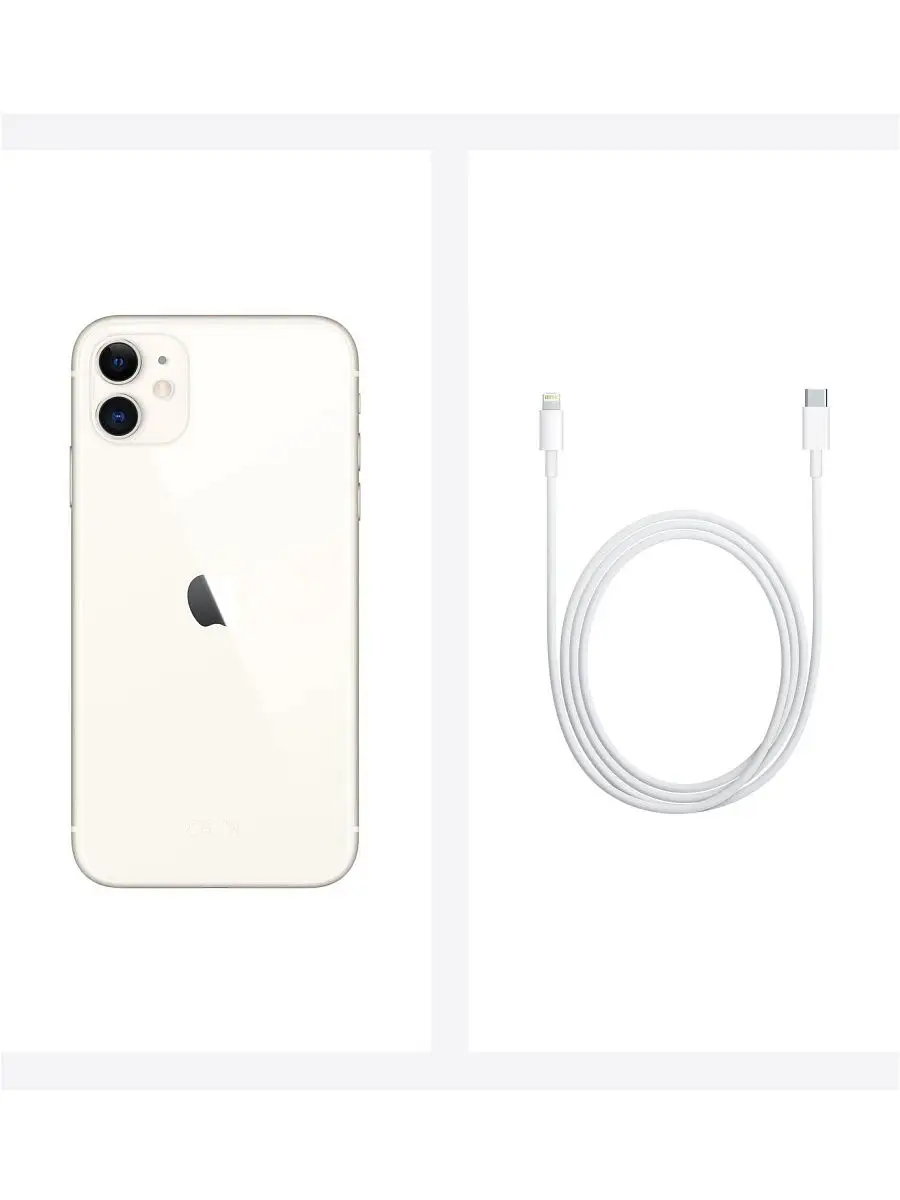 Смартфон iPhone 11 128GB (новая комплектация) Apple 16023990 купить в  интернет-магазине Wildberries