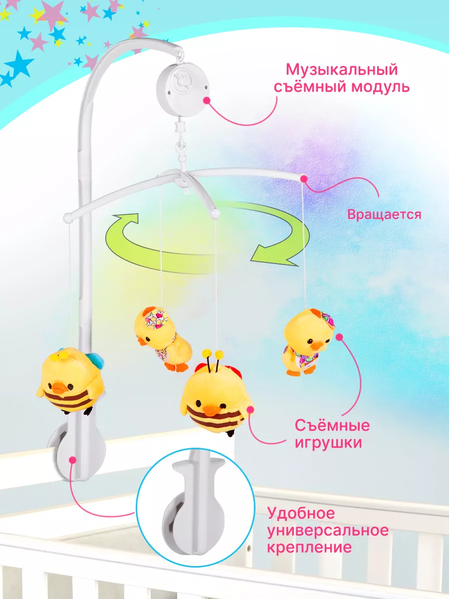 Обзор мягких игрушек на кроватку