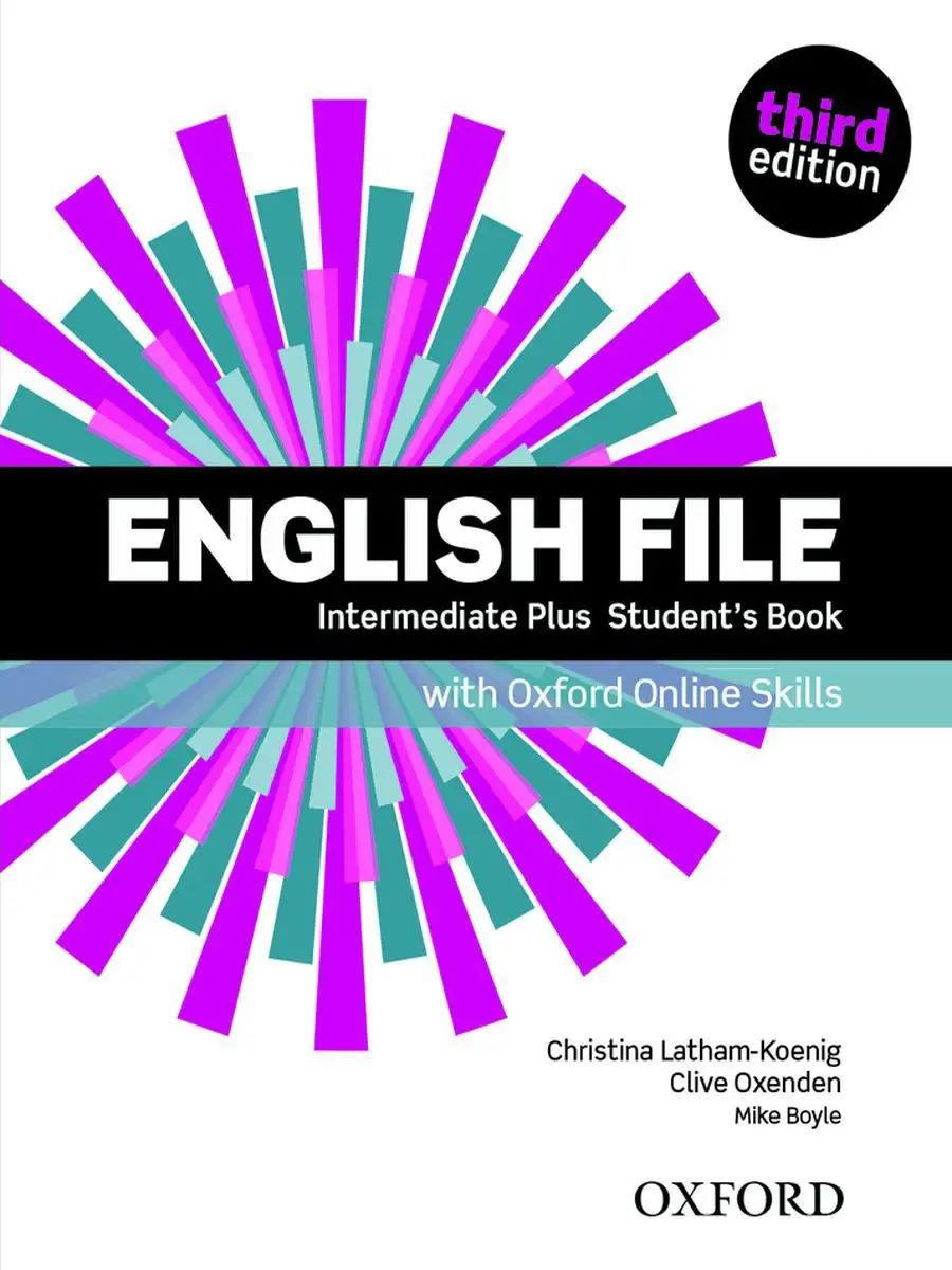 English File 3 ed Intermediate Plus Student Book & Online Sk Oxford  University Press 16051046 купить за 2 249 ₽ в интернет-магазине Wildberries