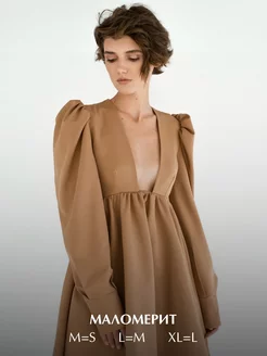 Платье с декольте мини Lipinskaya Brand 16064148 купить за 2 361 ₽ в интернет-магазине Wildberries