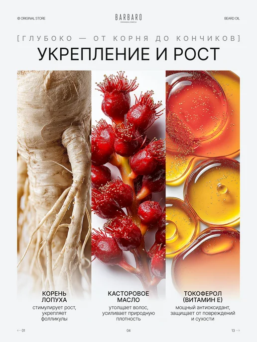 BARBARO Масло для бороды и усов смягчающее Eastern Sandal 30 мл, 30 мл, фото 5